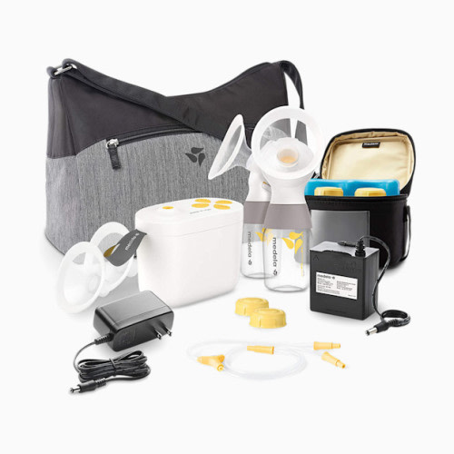 Medela Pump in Style with Max Flow Breast Pump Set with Tote Bag & Accessories