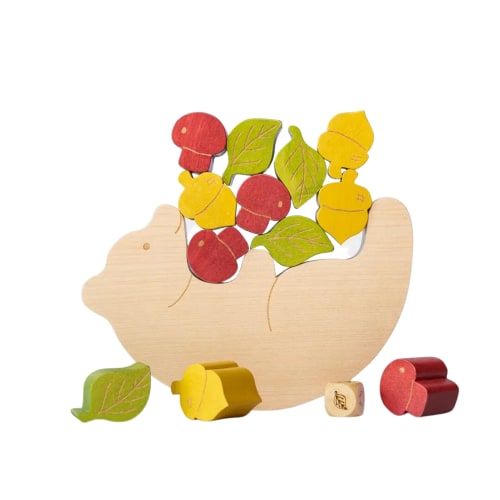 Wooden Balance Game - Bear