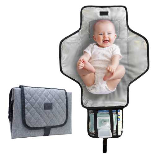 Extra Large Portable Diaper Changing Pad – Waterproof Travel Mat