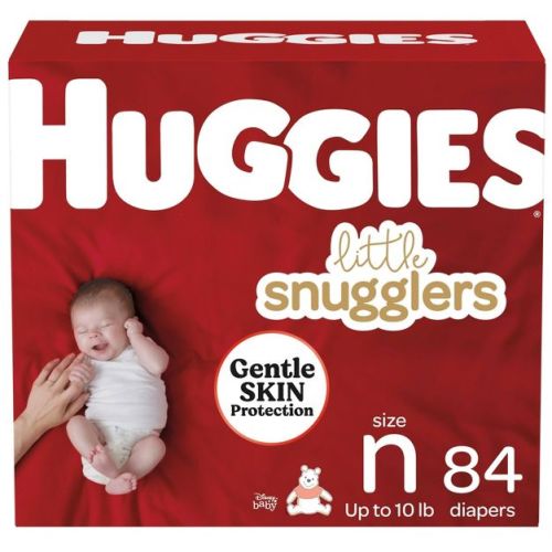 Huggies Little Snugglers Baby Diapers – (Select Size and Count)