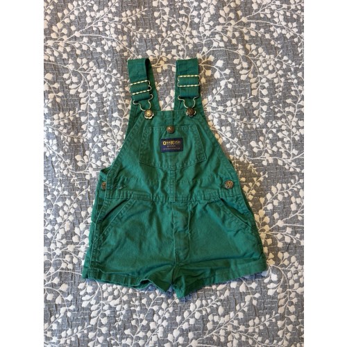 Vintage Oshkosh Short Overalls - 2T Made In USA