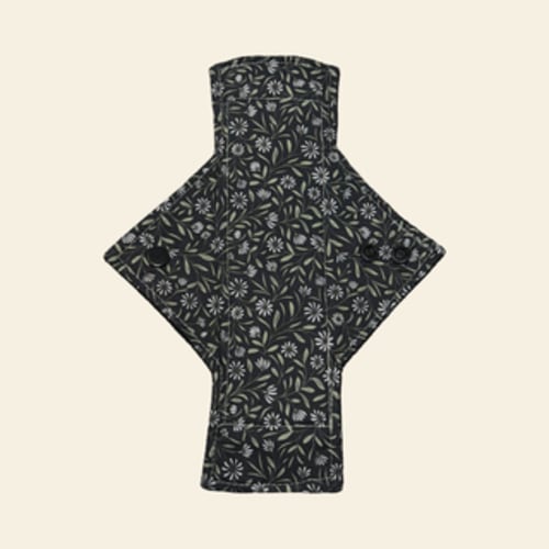 Wispy Flowers Cotton Single Heavy Flow Day Pad – Tree Hugger Cloth Pads