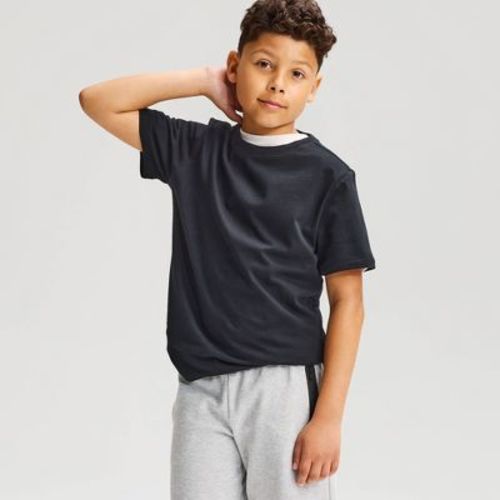 Boys' Short Sleeve 100% Cotton Classic Fit T-Shirt - Cat & Jack™ Black M