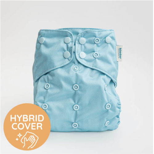 Solid Color: NEW Essentials Hybrid Wipeable Diaper Cover