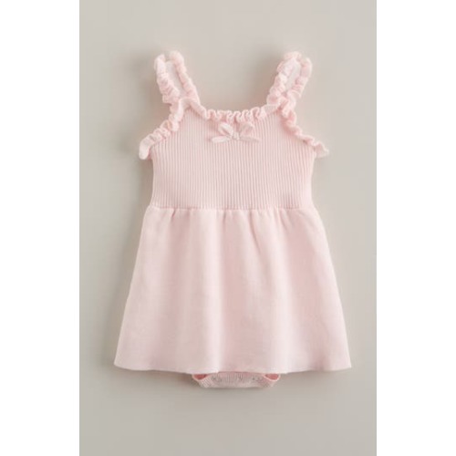 Ruffle Accent Skirted Sweater Bodysuit, 3M