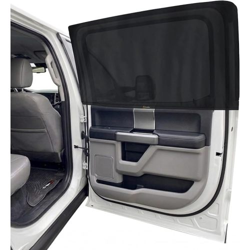 EcoNour Car Window Screen for Mazda CX-5 (2017-2026) 2 Pack | Breathable Mesh Camping Window Covers | 100% Protection from Bugs, Mosquito & UV | Baby Safe Privacy Blackout Net | Car Accessories