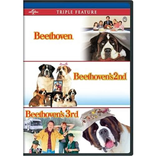 Beethoven / Beethoven's 2nd / Beethoven's 3rd Triple Feature [DVD]