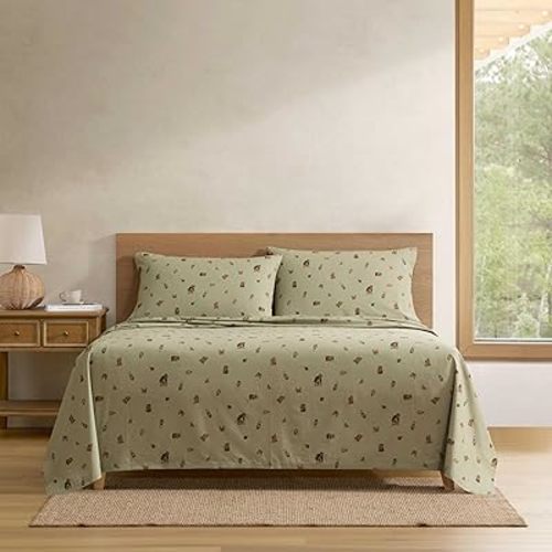 Eddie Bauer - Full Size Sheet Set with Fitted Sheet & Pillowcases
