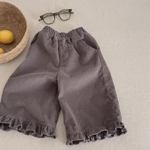 Baby Toddler Lace / Solid-Colored Pants