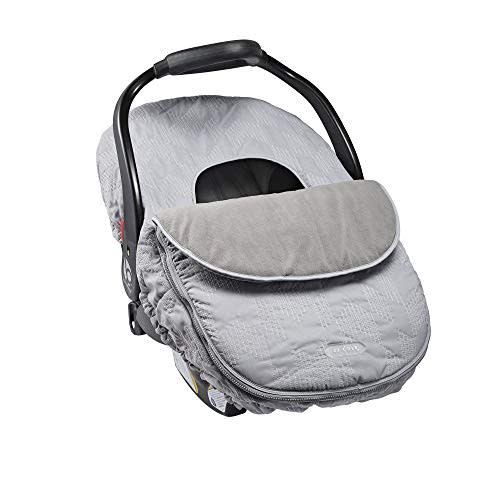 JJ Cole Car Seat Cover, Grey Herringbone