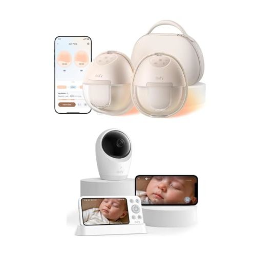 eufy Breast Pump S1 Pro & Baby Monitor E21 (Bundle)