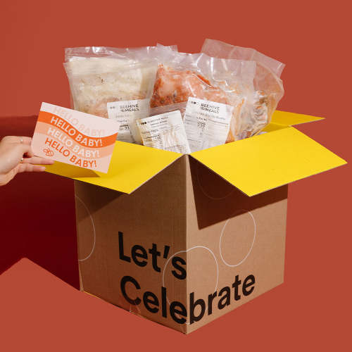 New Baby Gift Box - Small Family (3-4 servings) - Beehive Meals