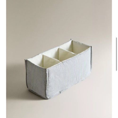 STRIPED BABY CLOTHES ORGANIZER