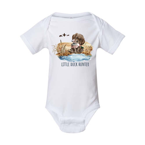 Little Duck Hunter Bodysuit-T-Shirt