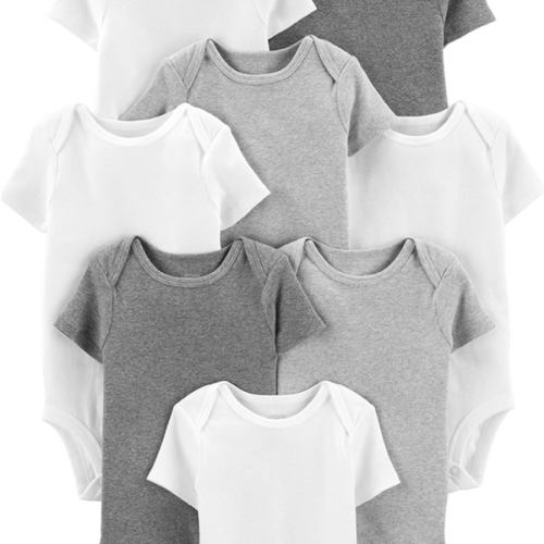 Simple Joys by Carter's Baby 8-Pack Short-Sleeve Bodysuit