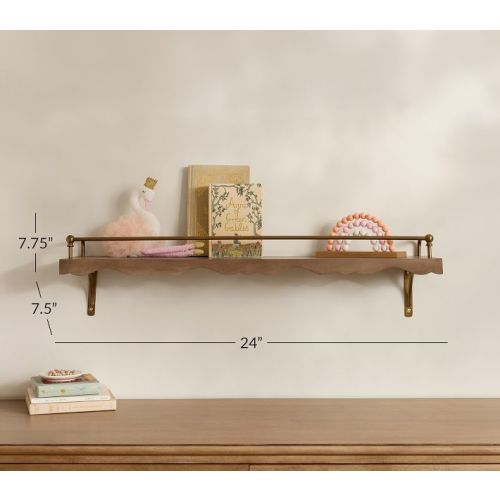 Chris Loves Julia Metal and Wood Shelving (24"- 36") | Pottery Barn Kids