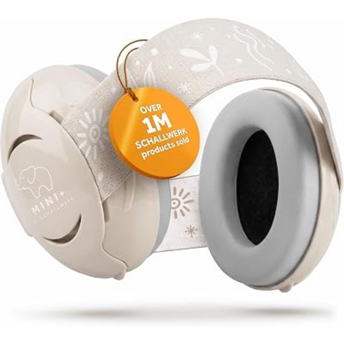 Schallwerk ® Mini+ Baby Ear Muffs – Infant Noise Cancelling Headphones, Toddler Ear Protection, Baby Headphones for Noise