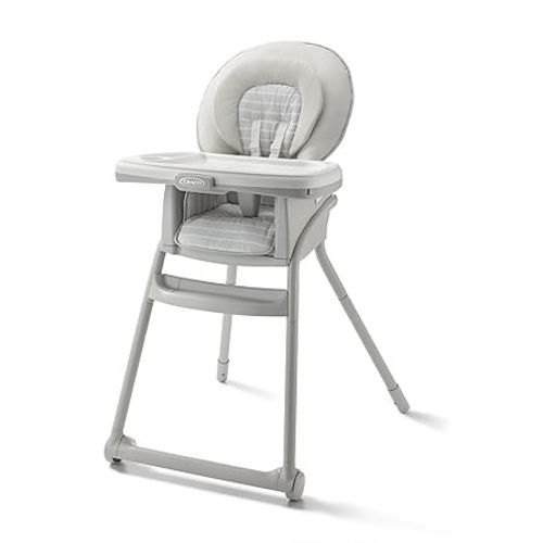 Graco Table2Table LX 6-in-1 Highchair, Willow with Infant Head Support & One-Hand Removable Tray