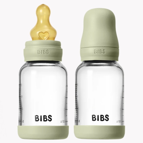 Bibs Glass Bottle Set - Sage
