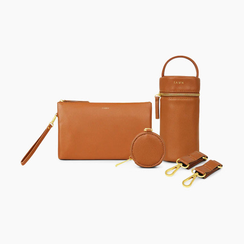 Fawn Design The Diaper Bag Accessory Bundle - Brown
