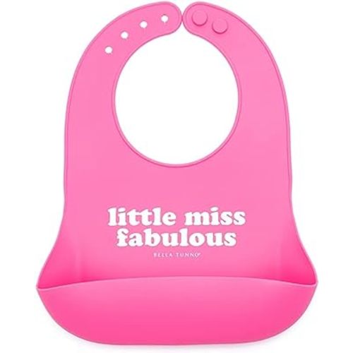 Bella Tunno Wonder Bib – Waterproof Silicone Bibs for Boys & Girls, Non-toxic & BPA Free Silicone Baby Bibs & Toddler Bibs