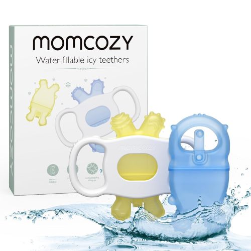 Momcozy Baby Teether Toys, Baby Teething Toys Chill Teether, 2 Pcs