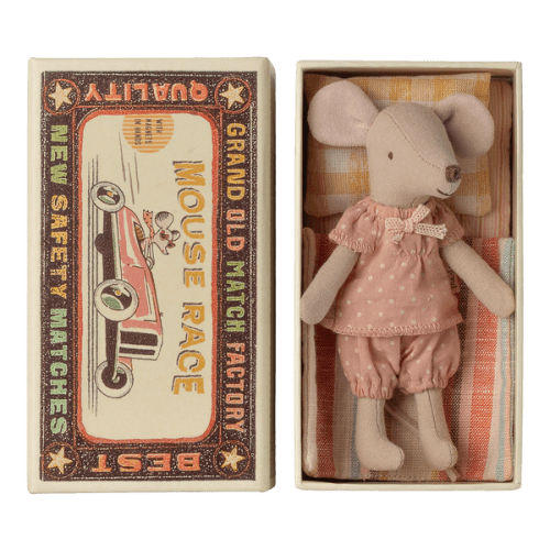 Big sister mouse in matchbox - Maileg USA
