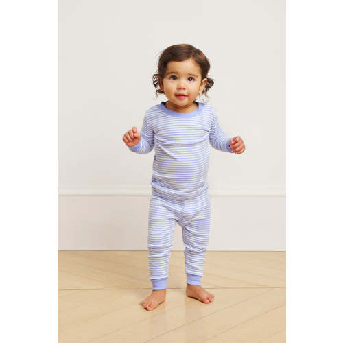 LAKE | Pima Cotton Pajamas | Baby Long-Long Set | Hydrangea