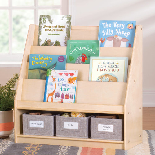 Guidecraft EdQ Essentials Book & Bin Display & Reviews | Wayfair