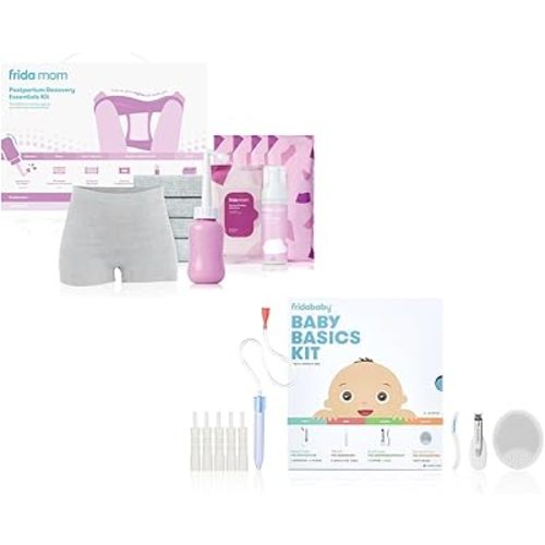 Frida Mom Postpartum Recovery Essentials Kit + Frida Baby Essentials Kit