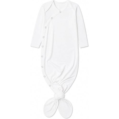 Knotted Gown - White