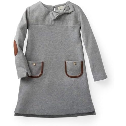 Riding Dress in Quilted Ponte by Hope & Henry Girl