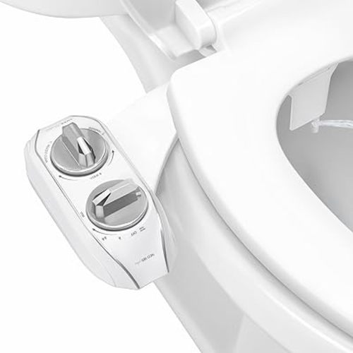 LUXE Bidet NEO 185 PLUS - Patented Bidet Attachment for Toilet, Chrome