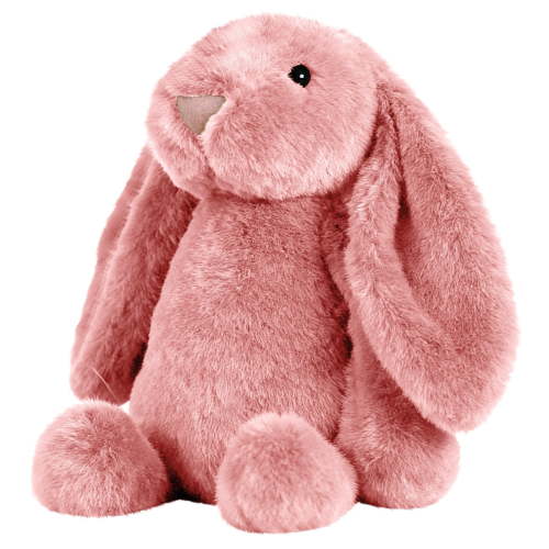 Kiewfjdk Soft Easter Bunny Plush Toy - Cute Stuffed Rabbit Animal | Fluffy Long-Ear Bunny for Kids, Bunny Stuffed Animal, Easter Decor & Nursery | Wine Colors (Perfect for Spring/Easter Gifts)