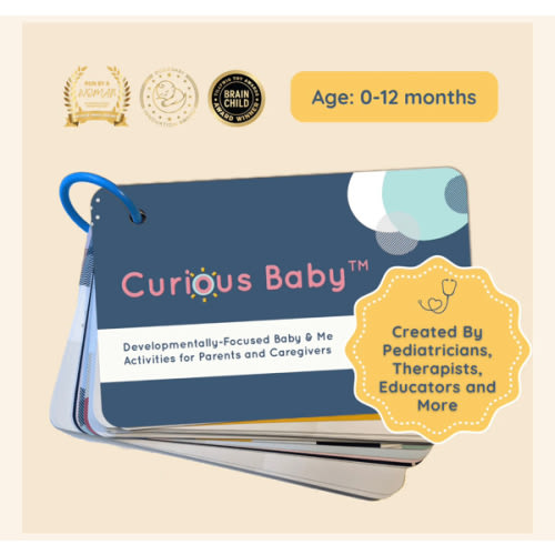 Infant Learning Cards - Curious Baby™ Activity Cards – Curious Baby Cards