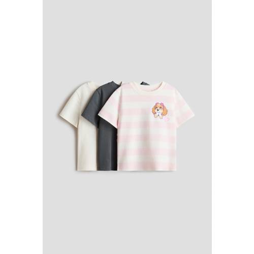 3-PACK PRINTED JERSEY TOPS