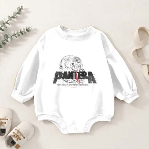 Mayhem Skull Unisex Baby Romper Sweatshirts: Snake Logo