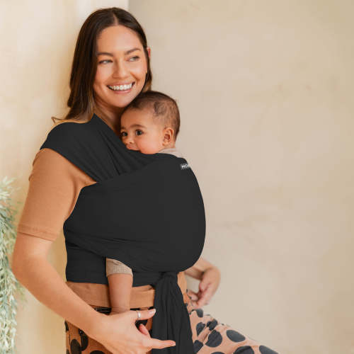 True Wrap Baby Carrier | Black Onyx – Moby Wrap