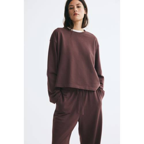 2-PIECE COTTON SWEATSHIRT AND SWEATPANTS SET
