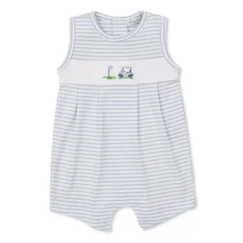 Fairway Foursome Sleeveless Stripe Playsuit