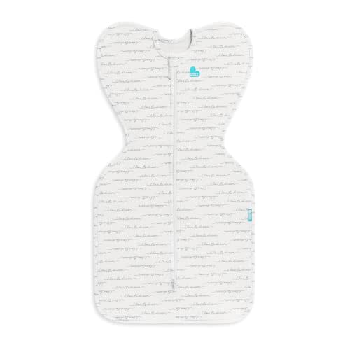 Love to Dream Swaddle UP, Baby Sleep Sack, Self-Soothing Swaddles for Newborns, Improves Sleep, Secure Fit Helps Calm Startle Reflex, New Born Essentials for Baby, 1.0 TOG, Small 5-8.5 lbs, Dreamer