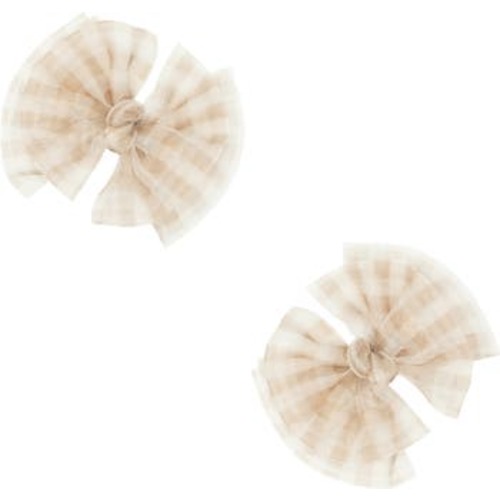 2-Pack FAB Tulle Bow Hair Clips