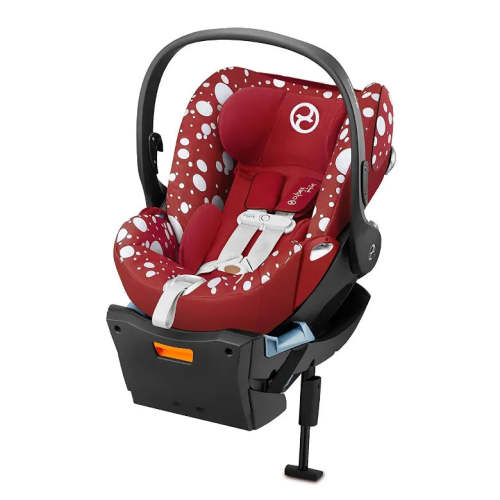 Cloud Q Infant Car Seat with SensorSafe - Petticoat Red