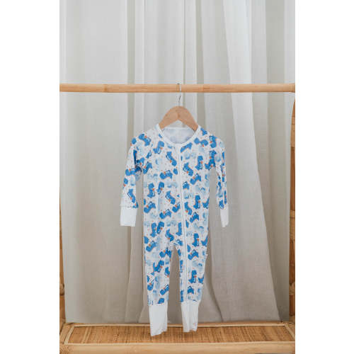 Zippered Romper in Rawr You Mine?