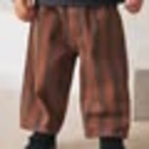 NEXT Kids' Stripe Pants in Brown at Nordstrom, Size 5-6Y
