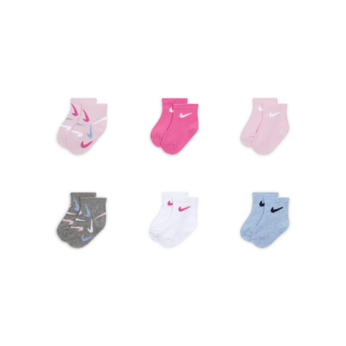 Nike Baby Swooshfetti Ankle Socks (6 Pairs). Nike.com