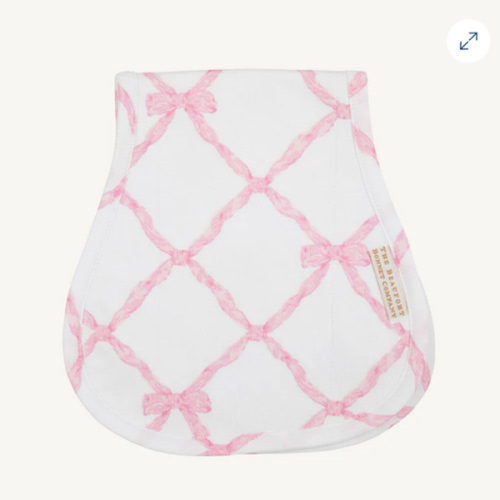 TBBC Oopsie Daisy Burp Cloth - Belle Meade Bow
