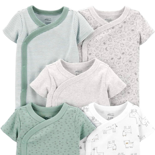 Simple Joys by Carter's unisex-baby 5-pack Side Snap Short-sleeve Bodysuit