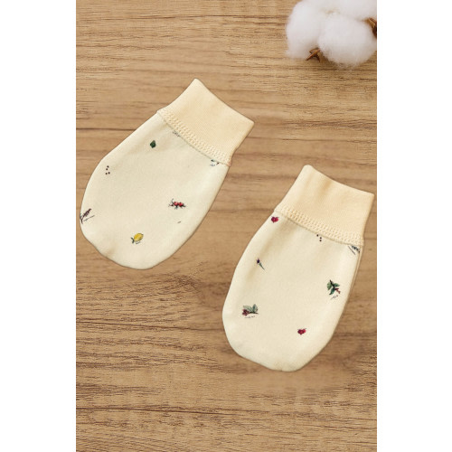 Classic Mittens - Floral Garden Print