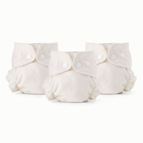 Organic Cotton Reusable Infant Diaper - Size 2 - 3ct